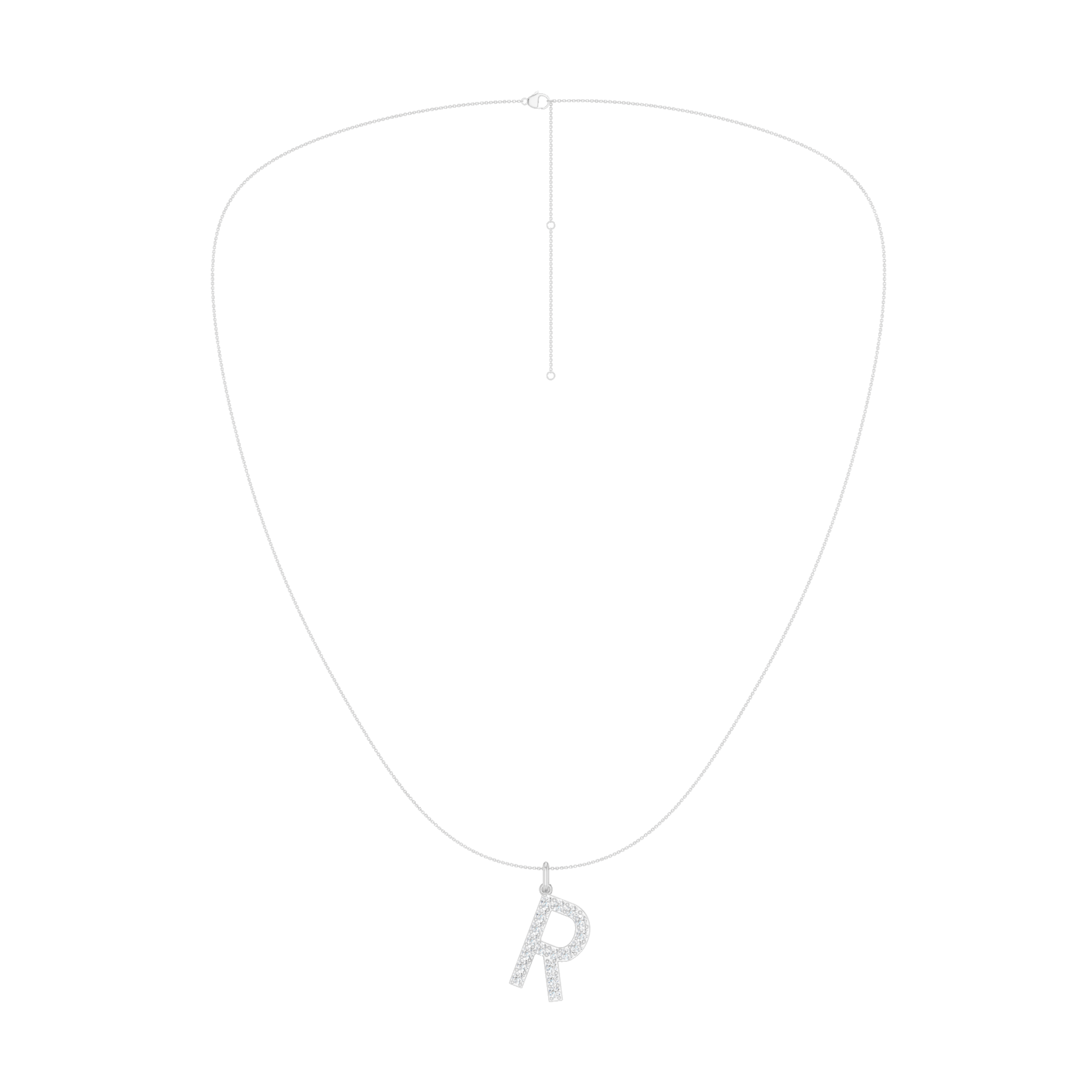 Love Letters Pendant-R with Chain