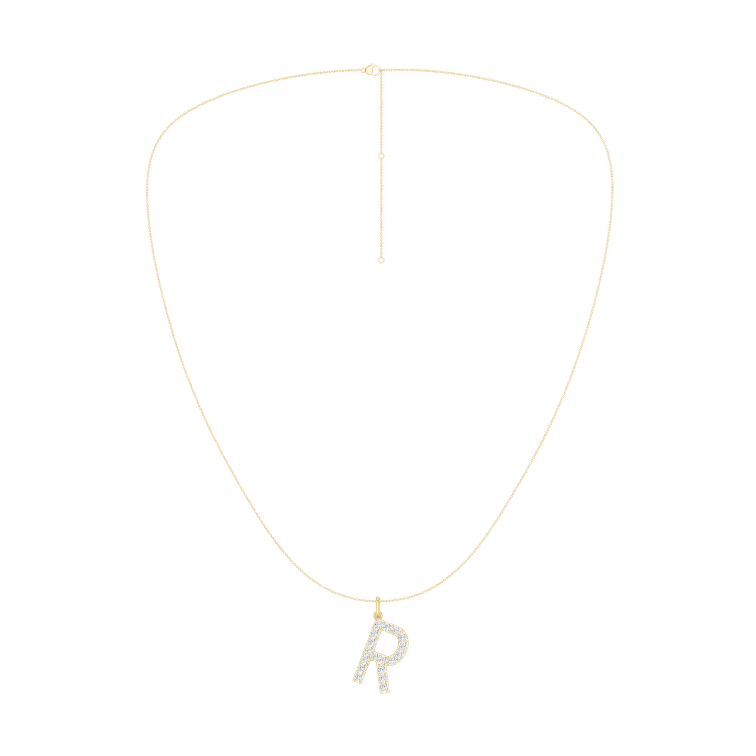 Love Letters Pendant-R with Chain