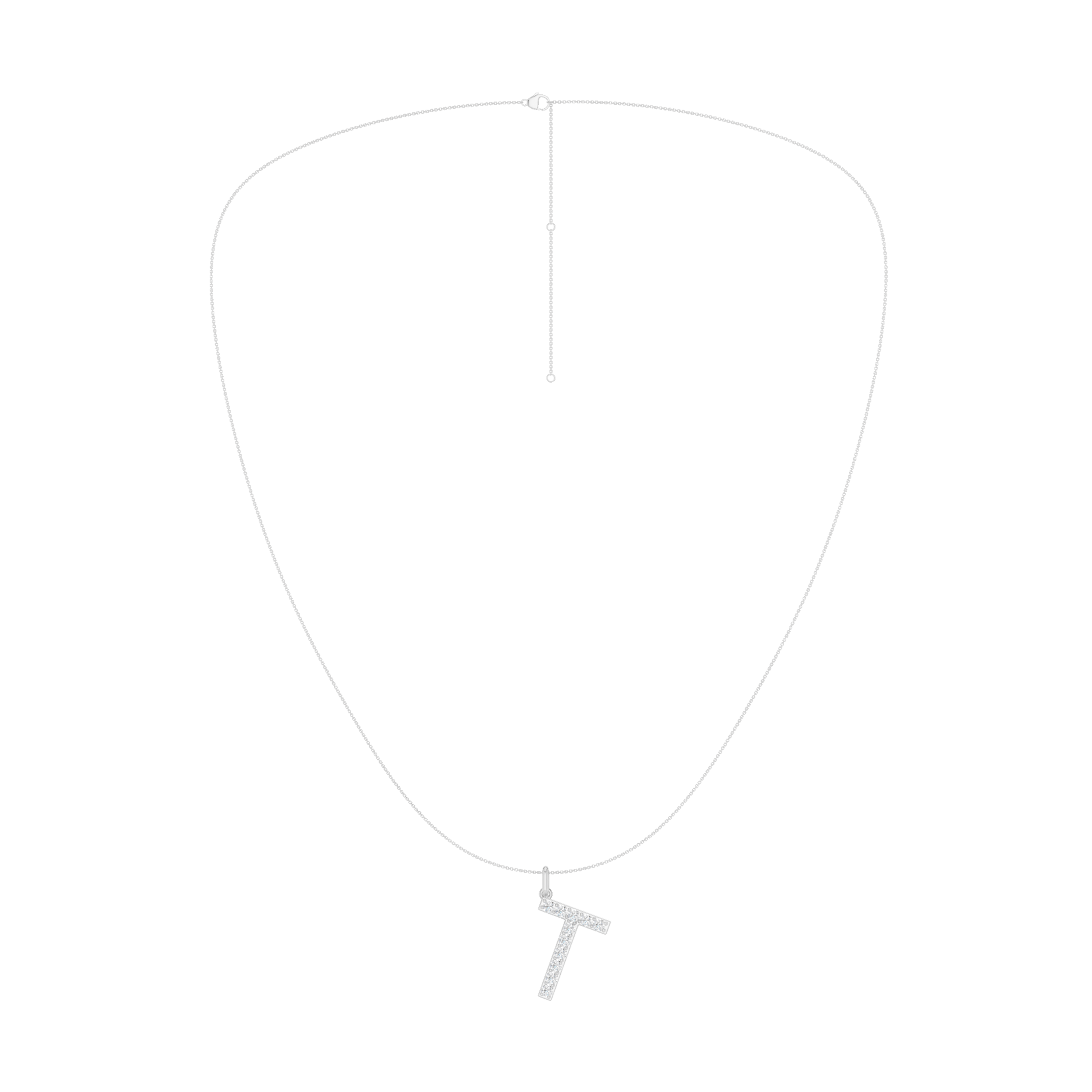 Love Letters Pendant-T with Chain