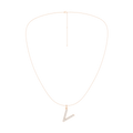 Love Letters Pendant-V with Chain