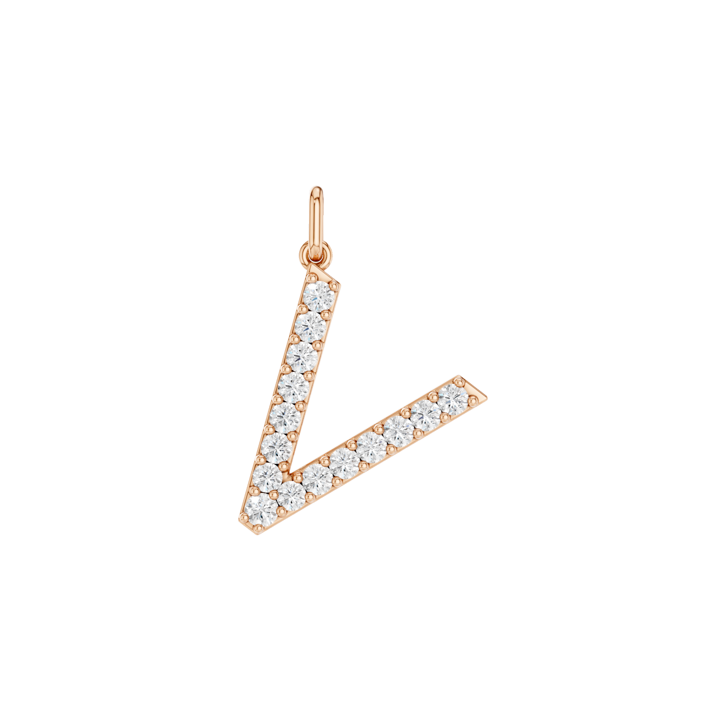 Love Letters Pendant-V w/o Chain