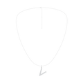 Love Letters Pendant-V with Chain