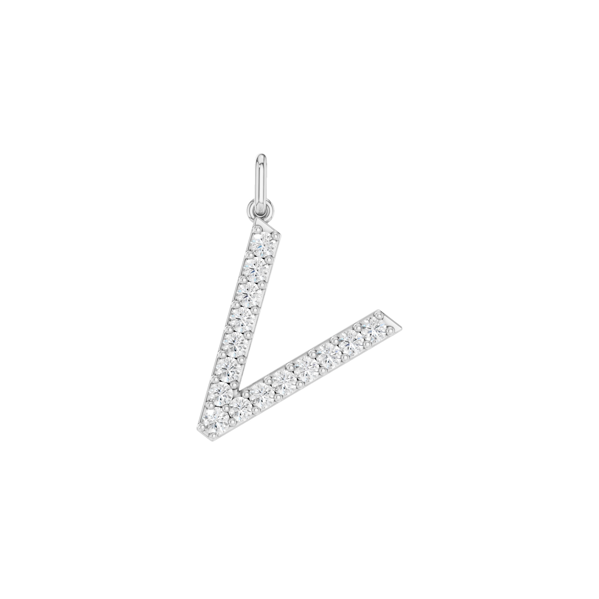 Love Letters Pendant-V w/o Chain