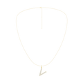 Love Letters Pendant-V with Chain