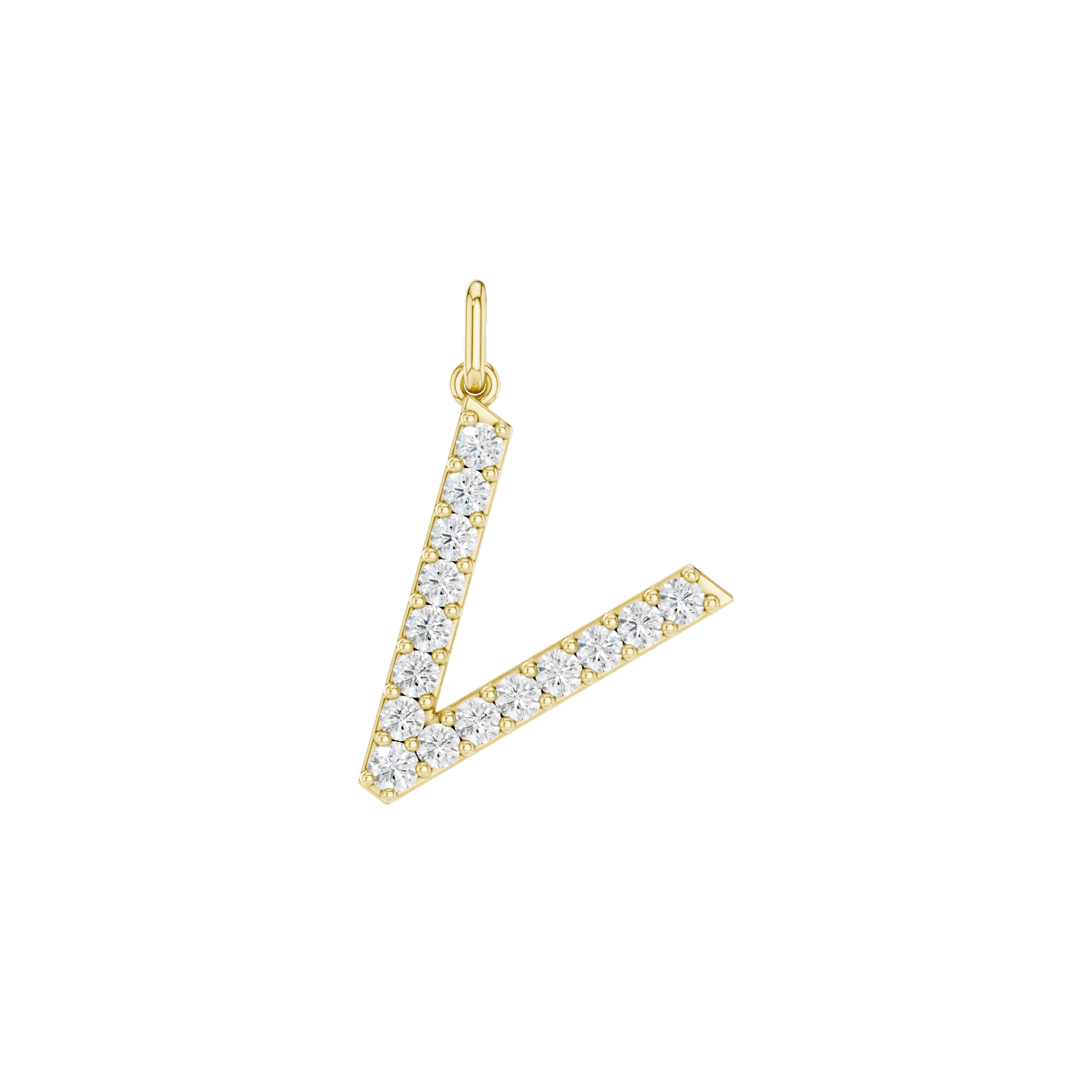 Love Letters Pendant-V w/o Chain