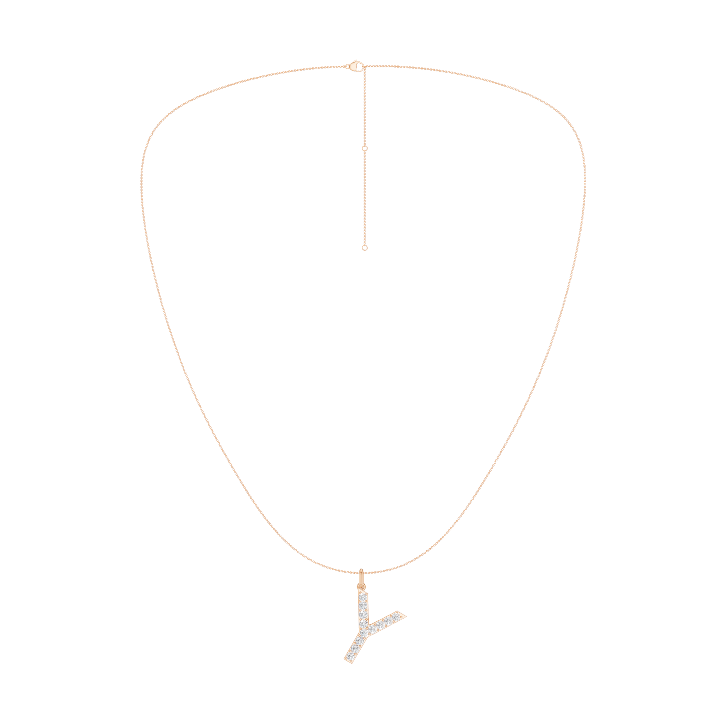 Love Letters Pendant-Y with Chain