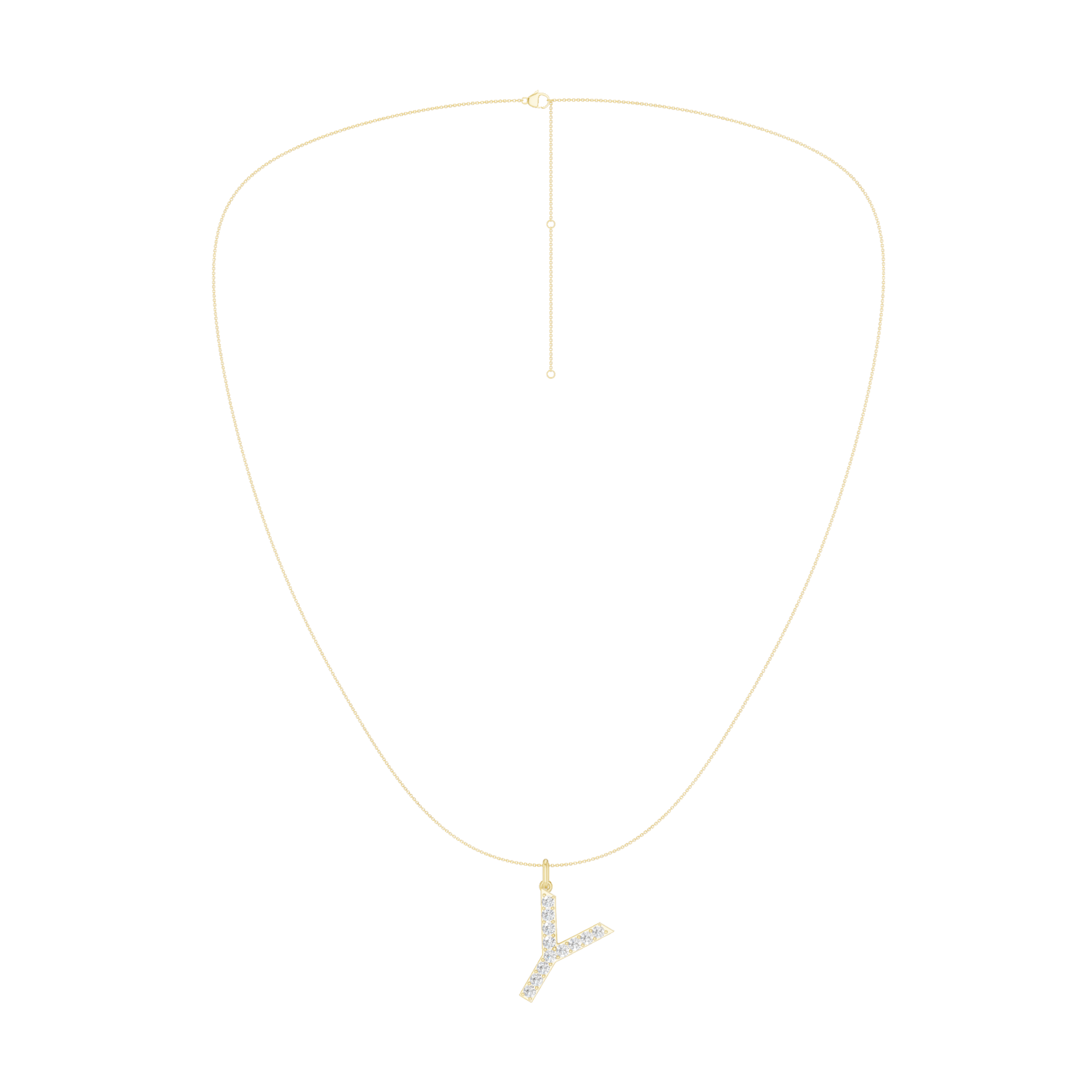 Love Letters Pendant-Y with Chain