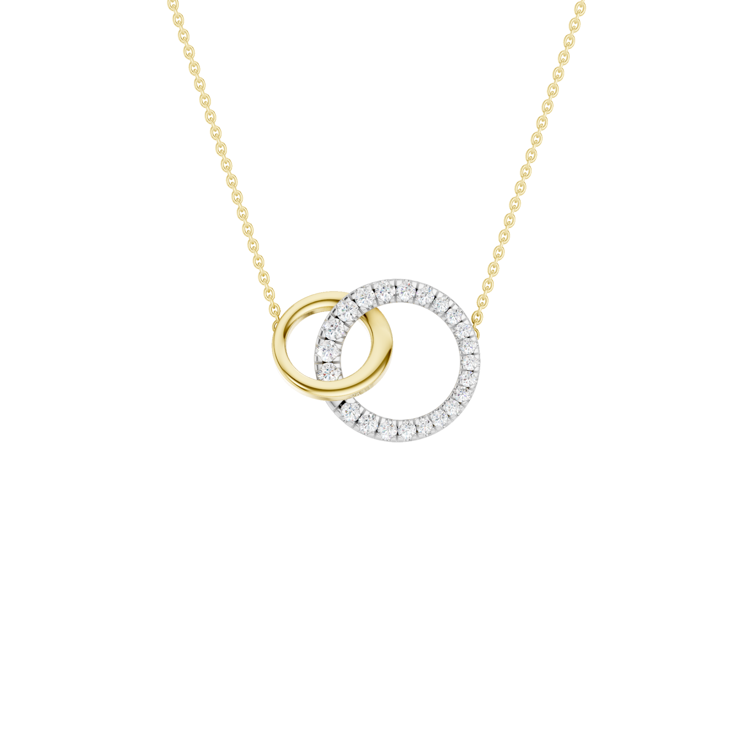 Interlink Circle Pendant
