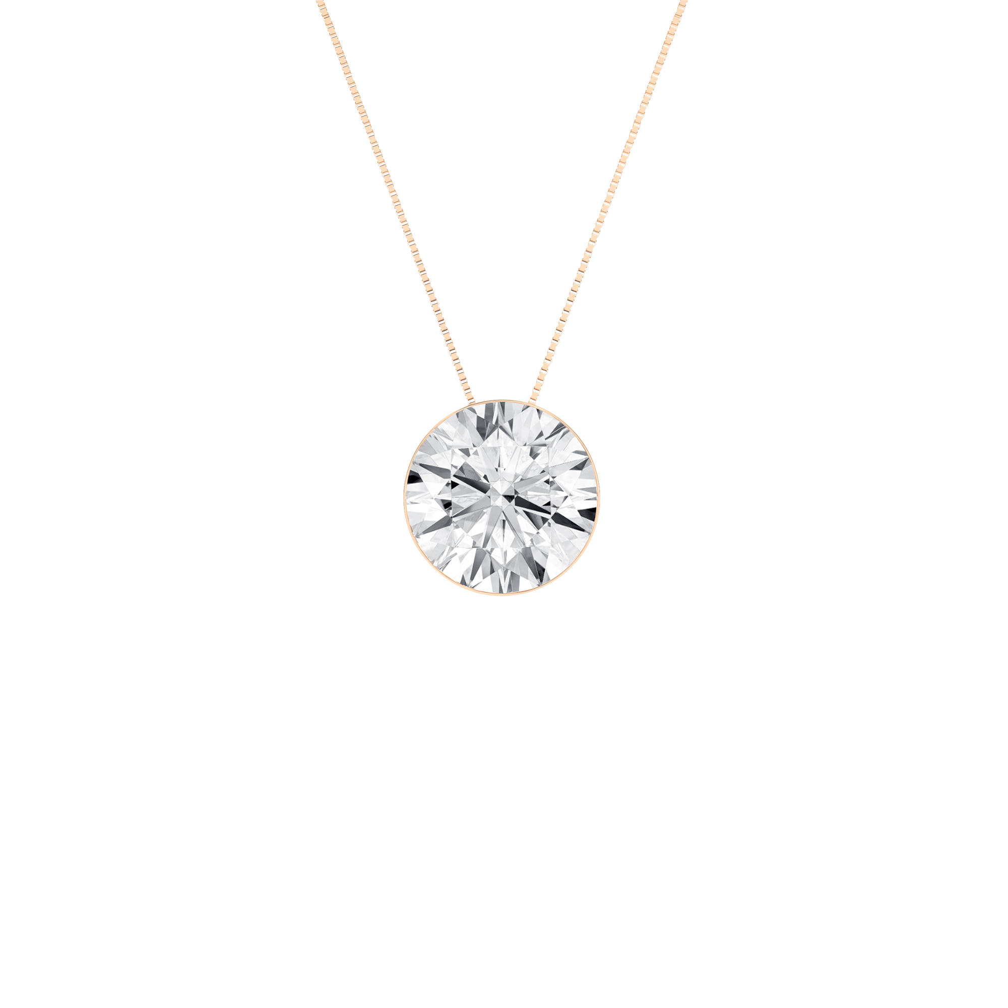 Seamless_x0019_ Solitaire Pendant (Round)