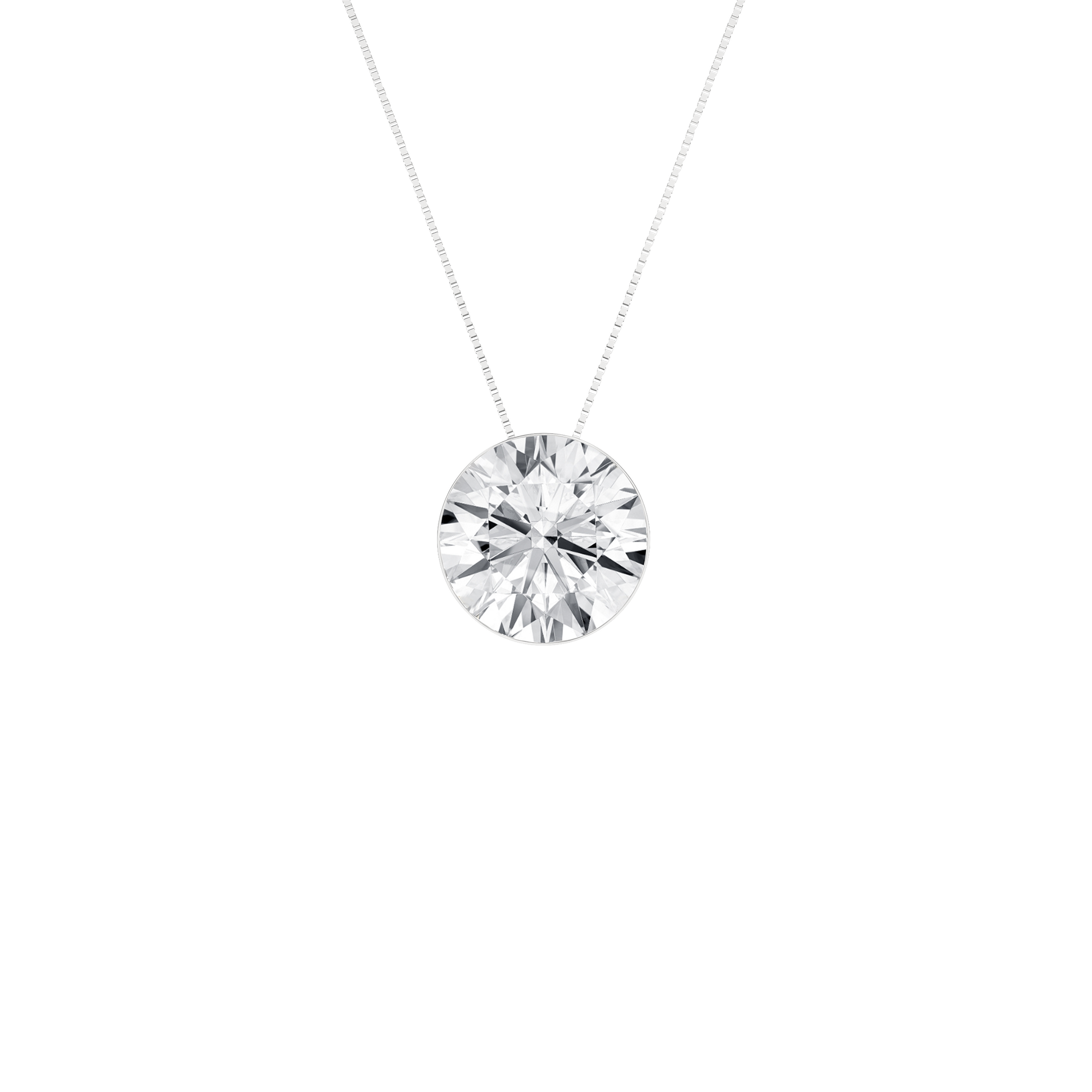 Seamless_x0019_ Solitaire Pendant (Round)