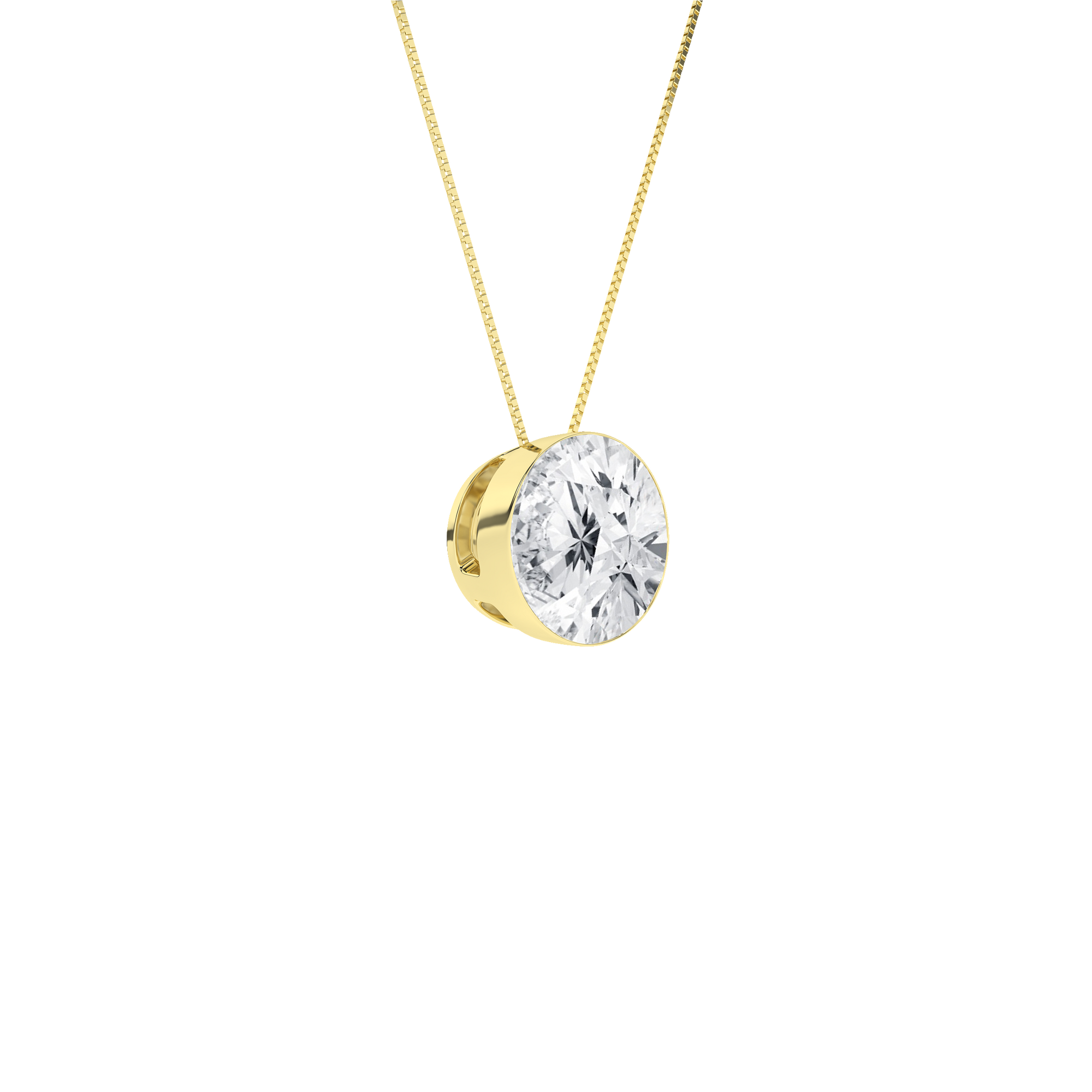 Seamless_x0019_ Solitaire Earrings (Round)
