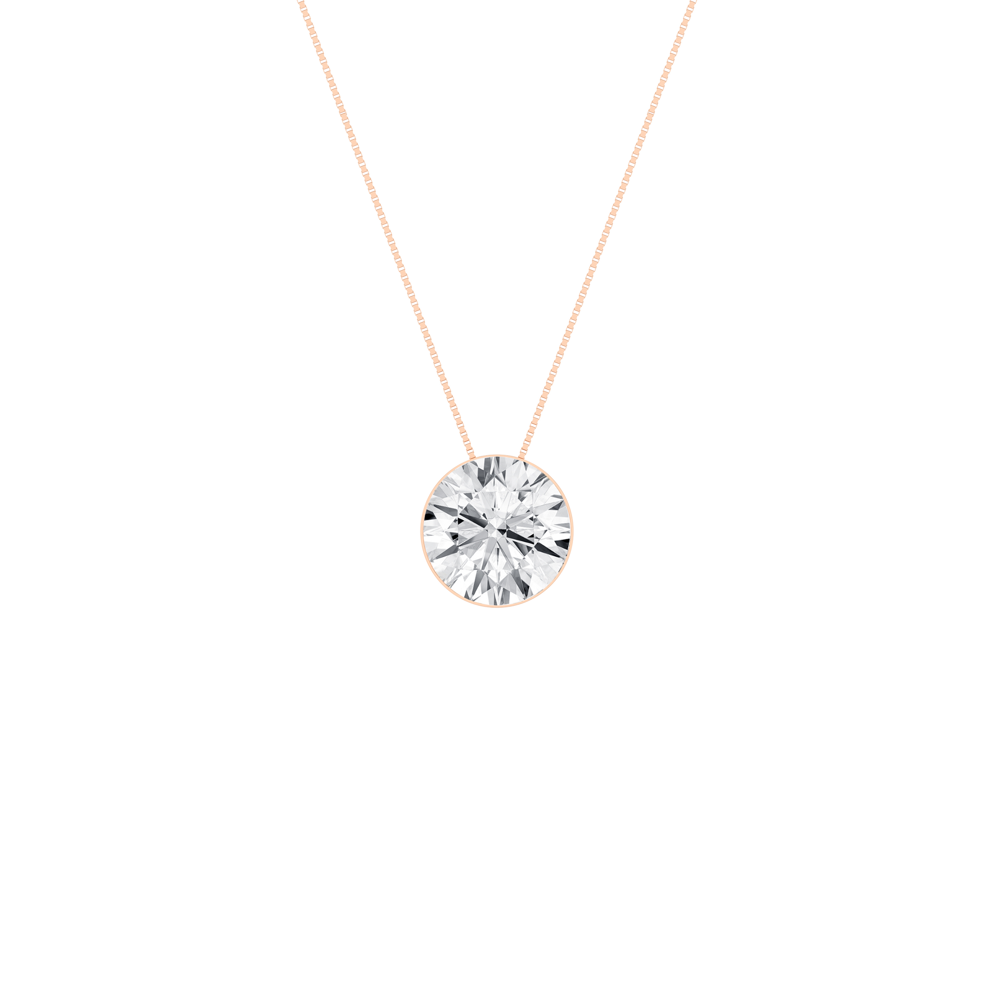 Seamless_x0019_ Solitaire Pendant (Round)