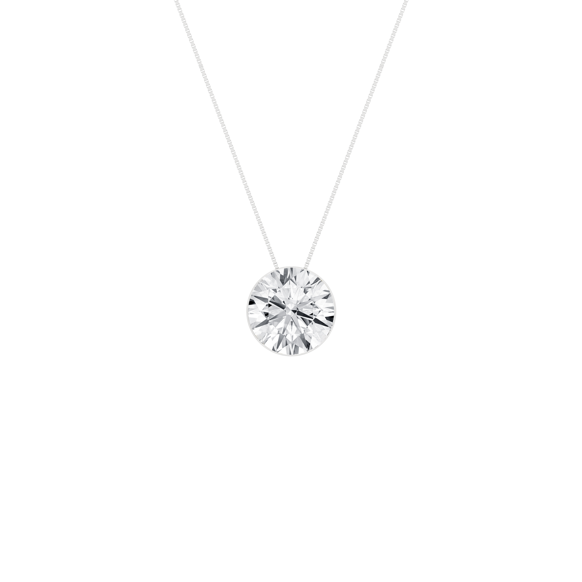 Seamless_x0019_ Solitaire Pendant (Round)