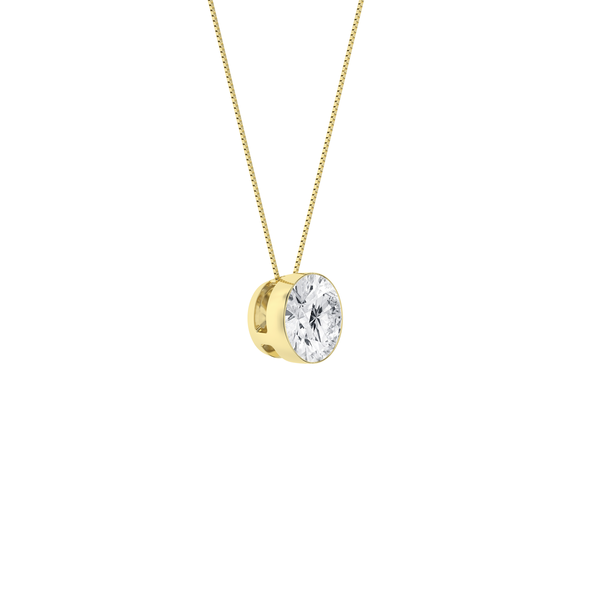 Seamless_x0019_ Solitaire Earrings (Round)