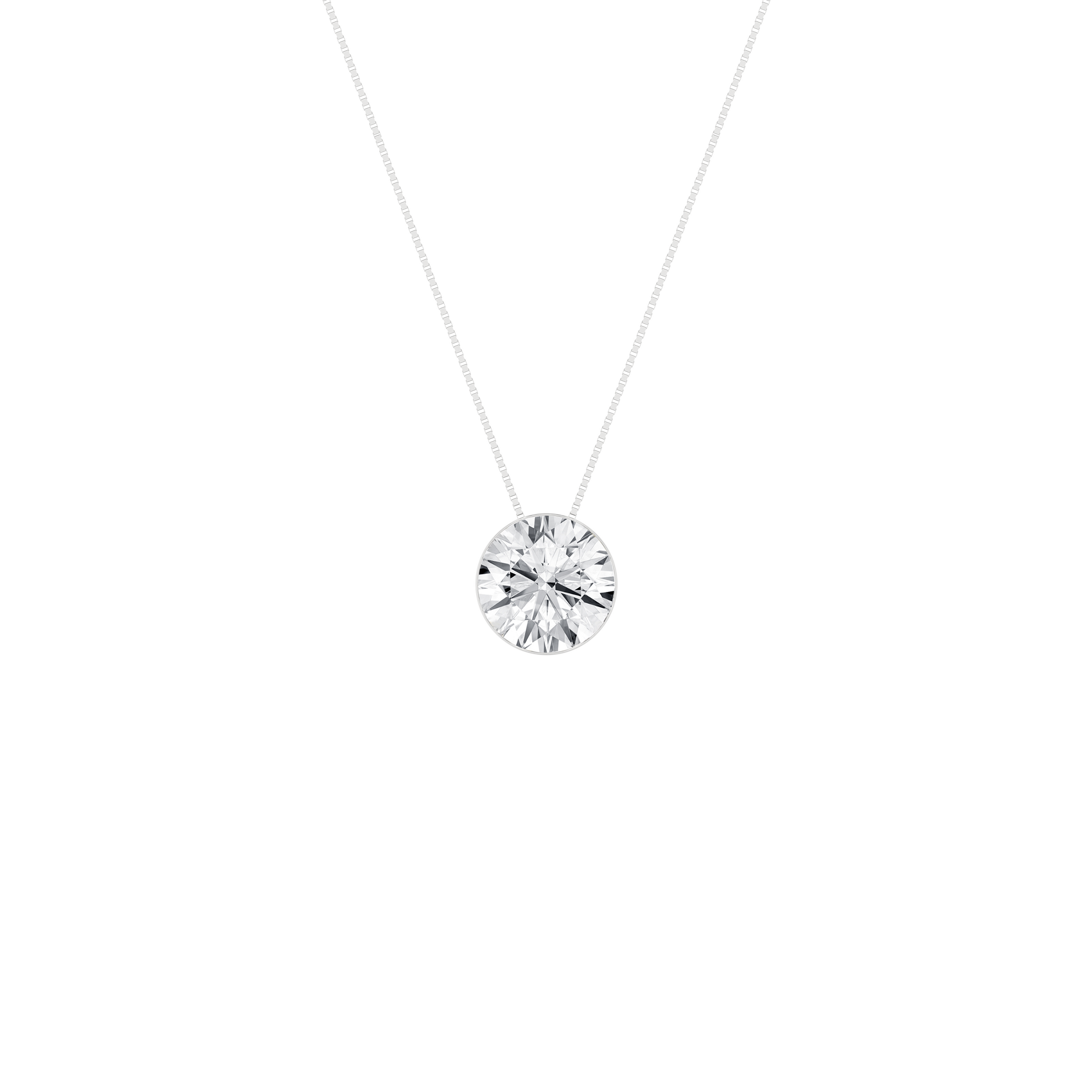 Seamless_x0019_ Solitaire Pendant (Round)