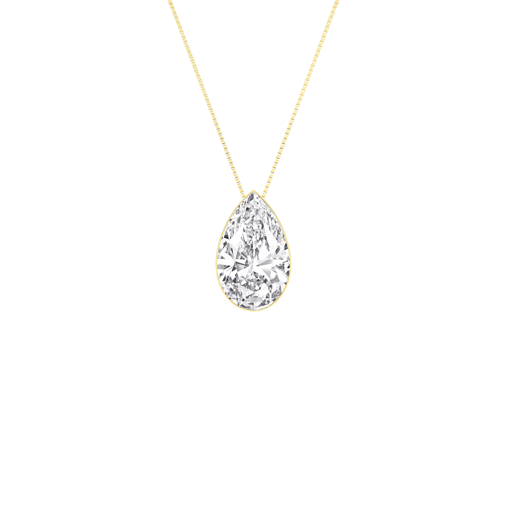 Seamless_x0019_ Solitaire Pendant (Pear)