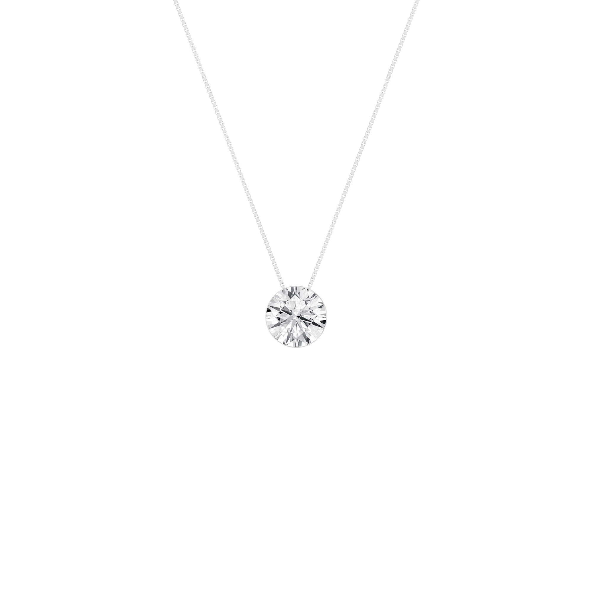 Seamless_x0019_ Solitaire Pendant (Round)