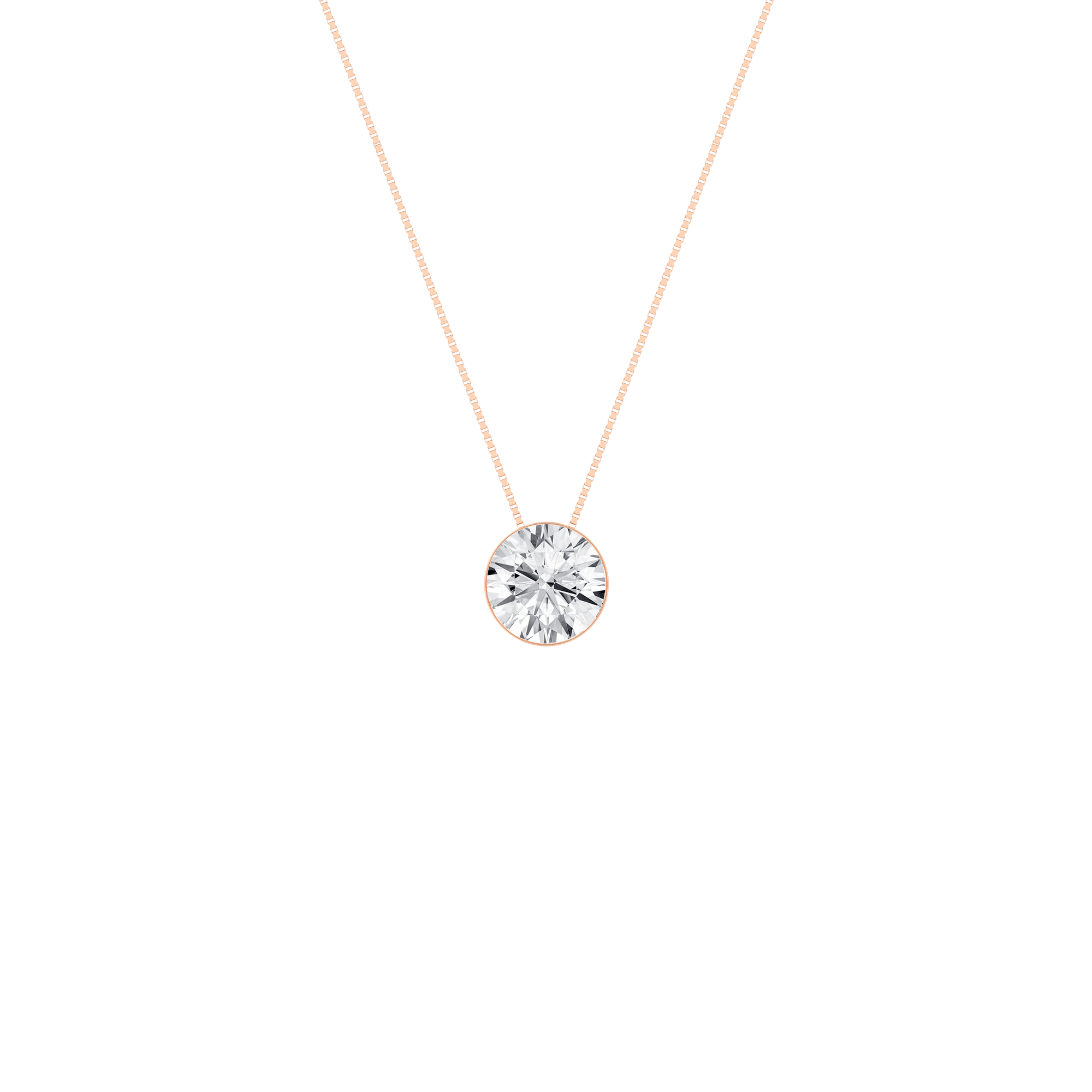 Seamless_x0019_ Solitaire Pendant (Round)