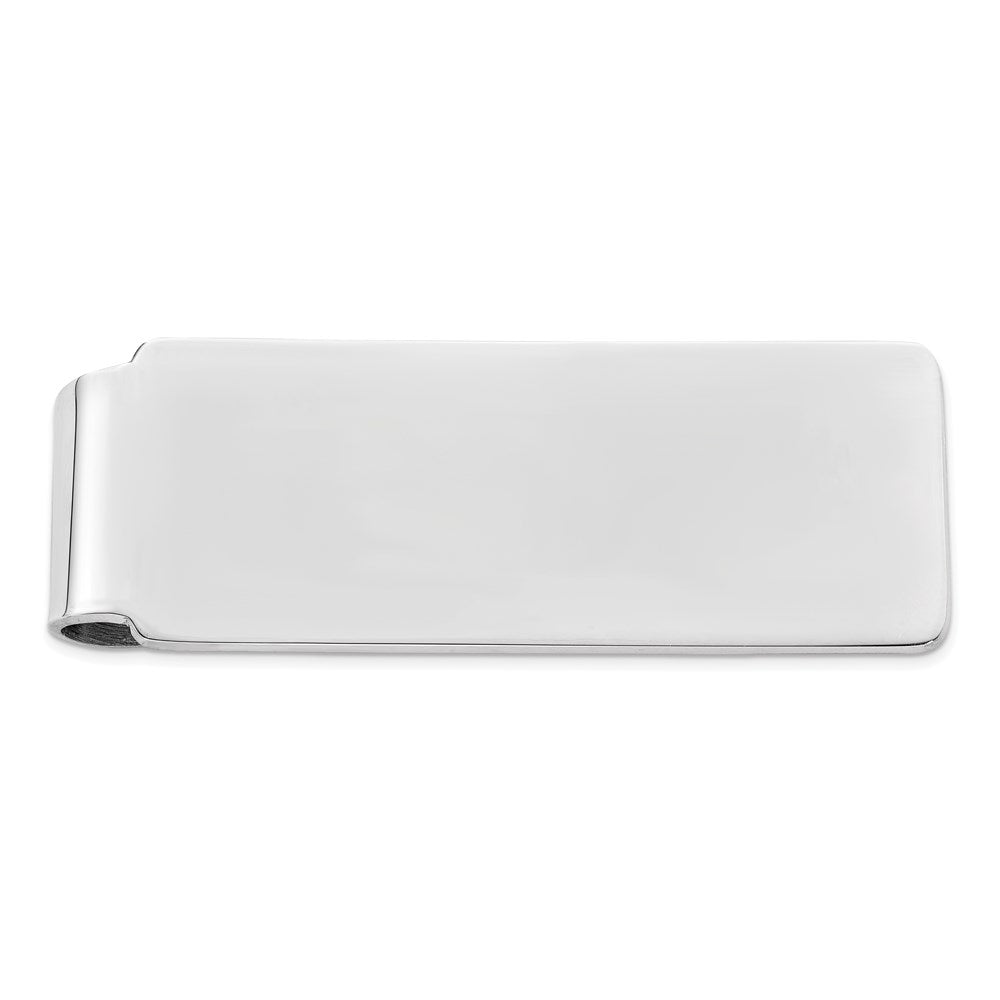 Eros Sterling Silver Rhodium-plated Money clip