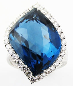 Legacy Blue Topaz Ring