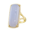 14kt Yellow Gold Bellarri Chalecedony Ring