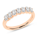 Angled 7-Stone Band (Emerald)
