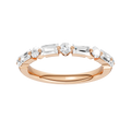 SINGLE SHARED-PRONG WEDDING BAND