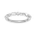 SINGLE SHARED-PRONG WEDDING BAND