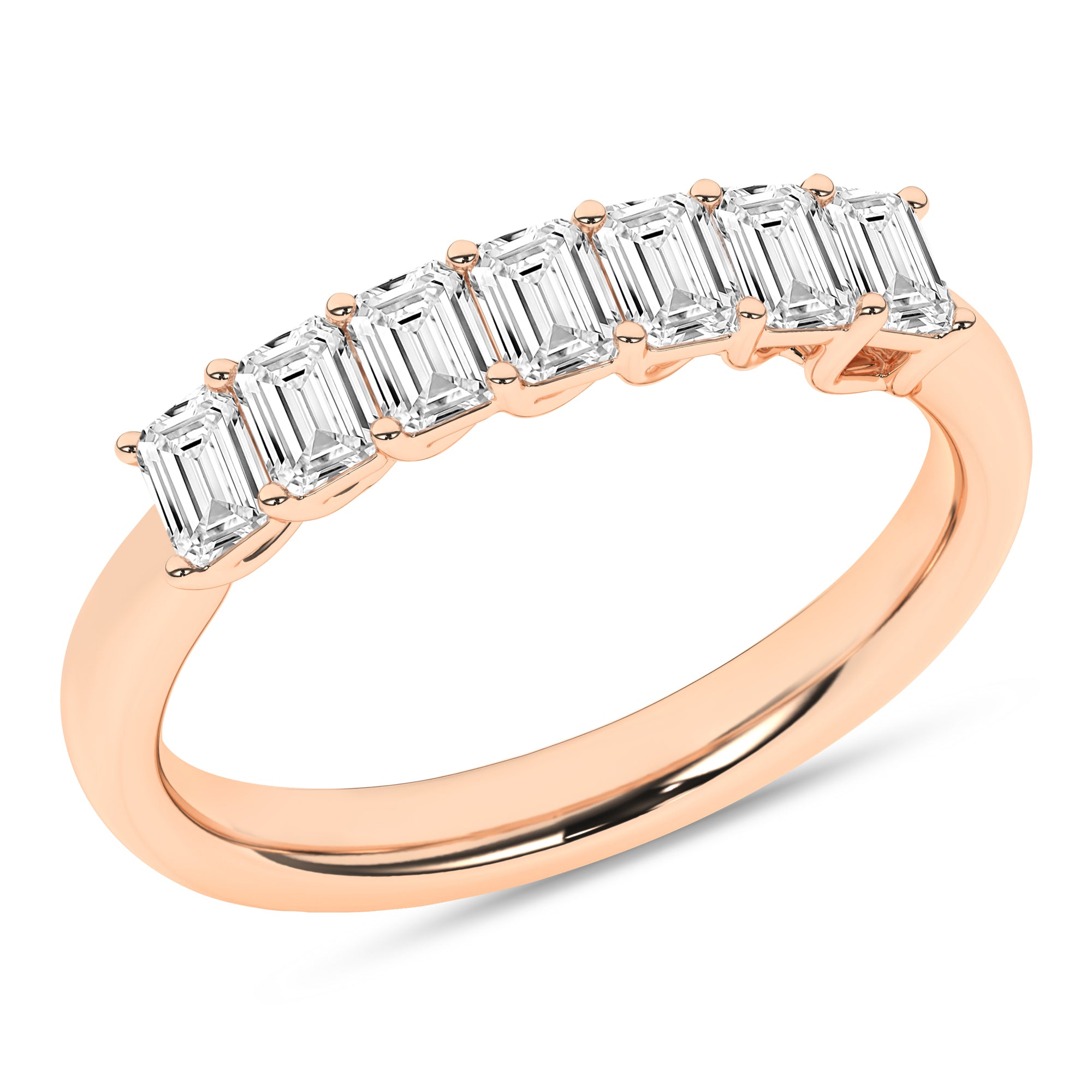 7-Stone Band (Emerald)