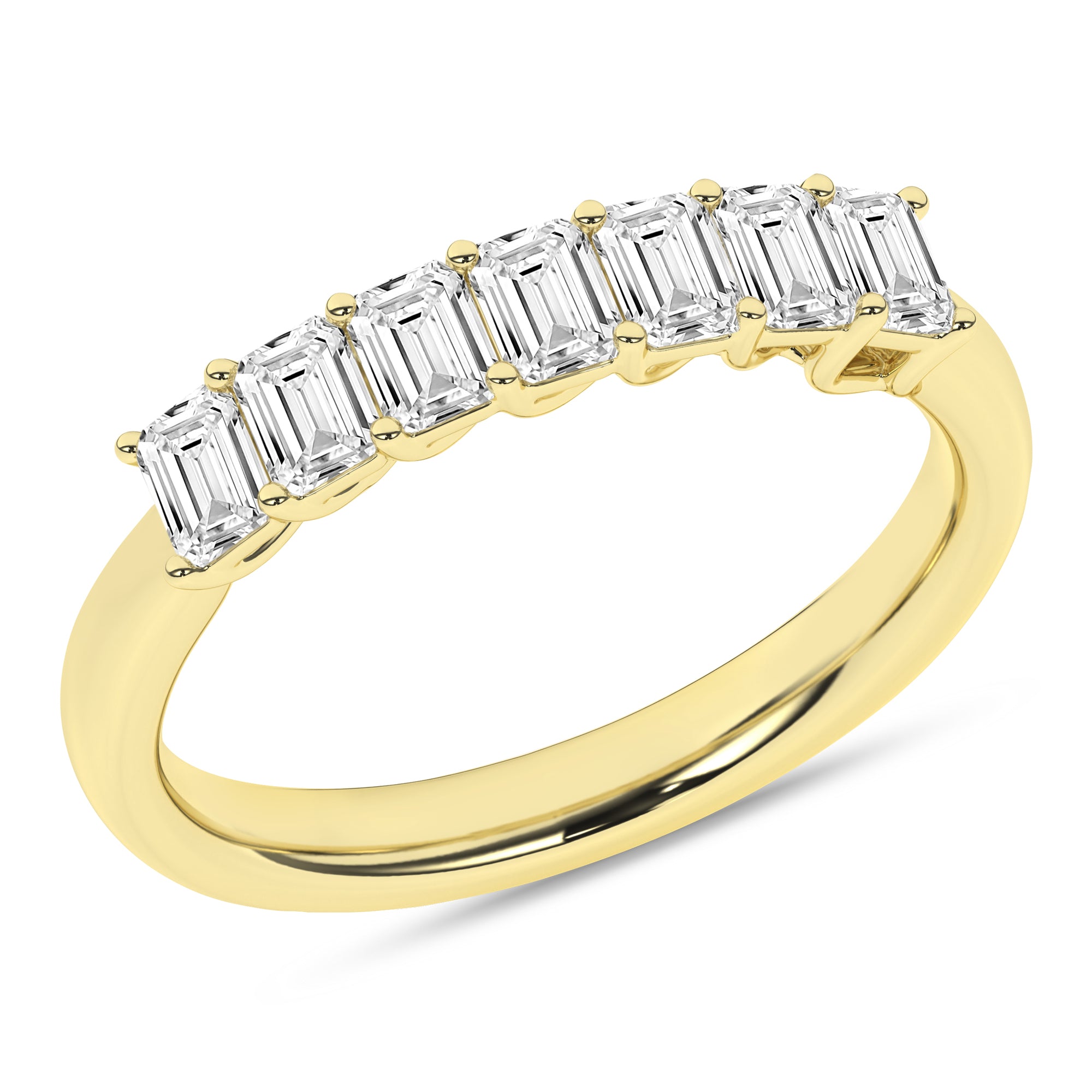 7-Stone Band (Emerald)