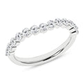 Single Shared-Prong Matching Wedding Band (Round)
