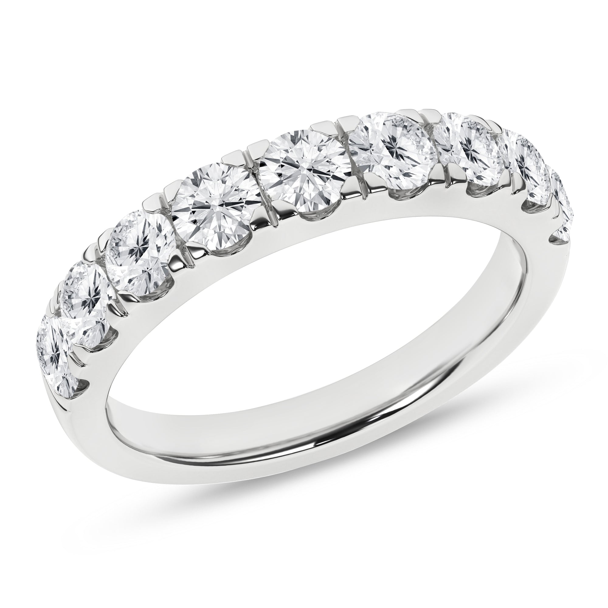 Straight Wedding Band (Round)