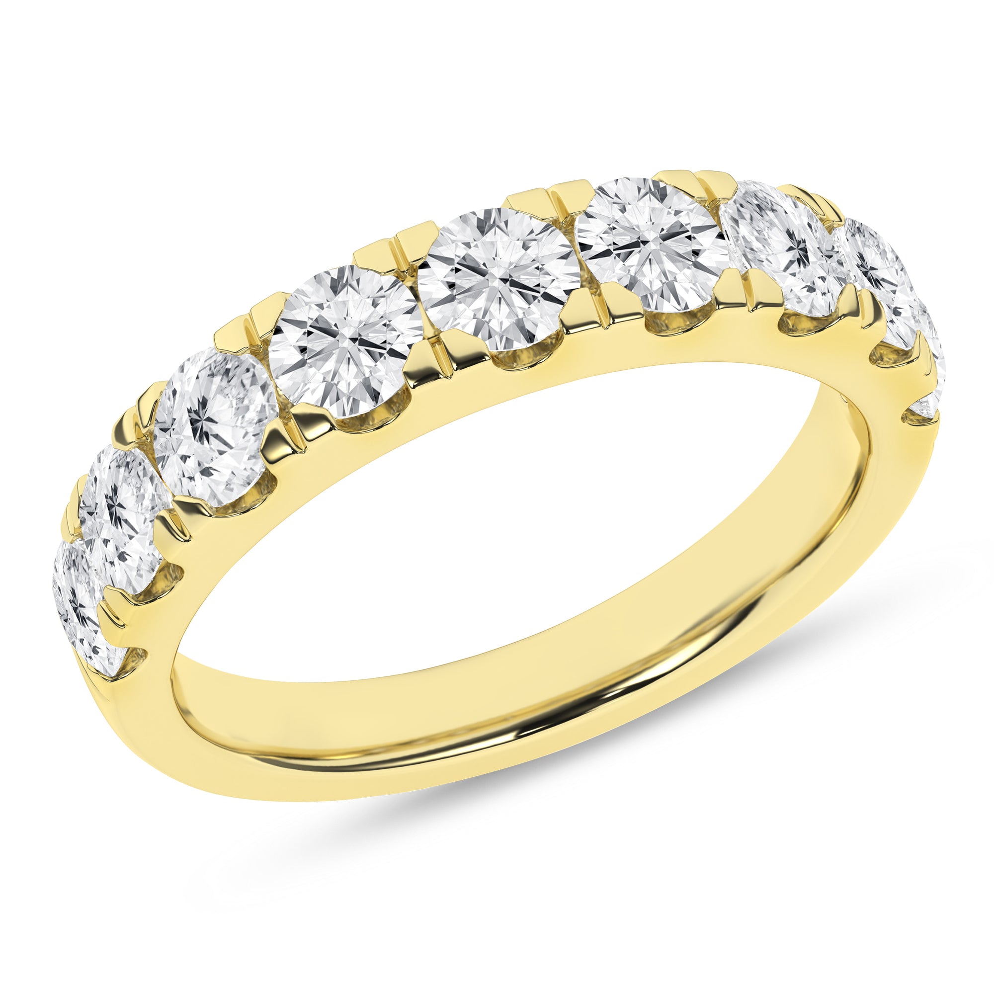Straight Wedding Band (Round)