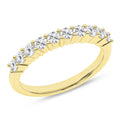 Shared-Prong Wedding Band (Round)