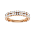 Pave Diamond Wedding Band