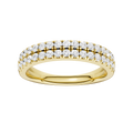 Pave Diamond Wedding Band
