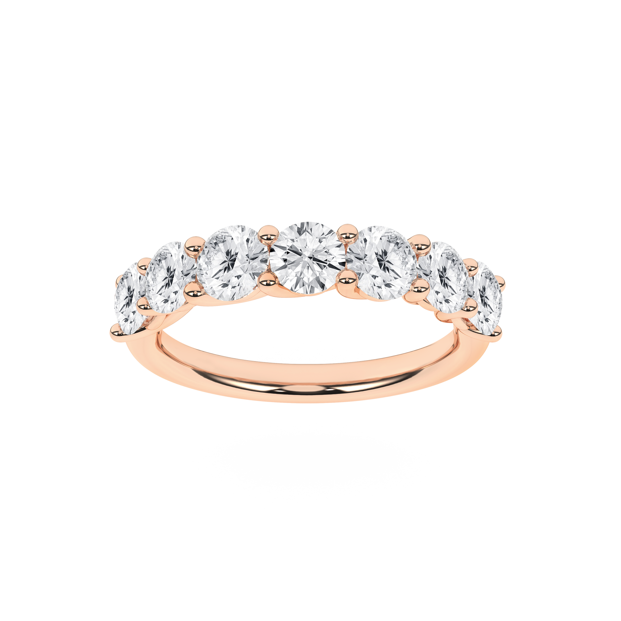 7-Stone Anniversary Band (Round)