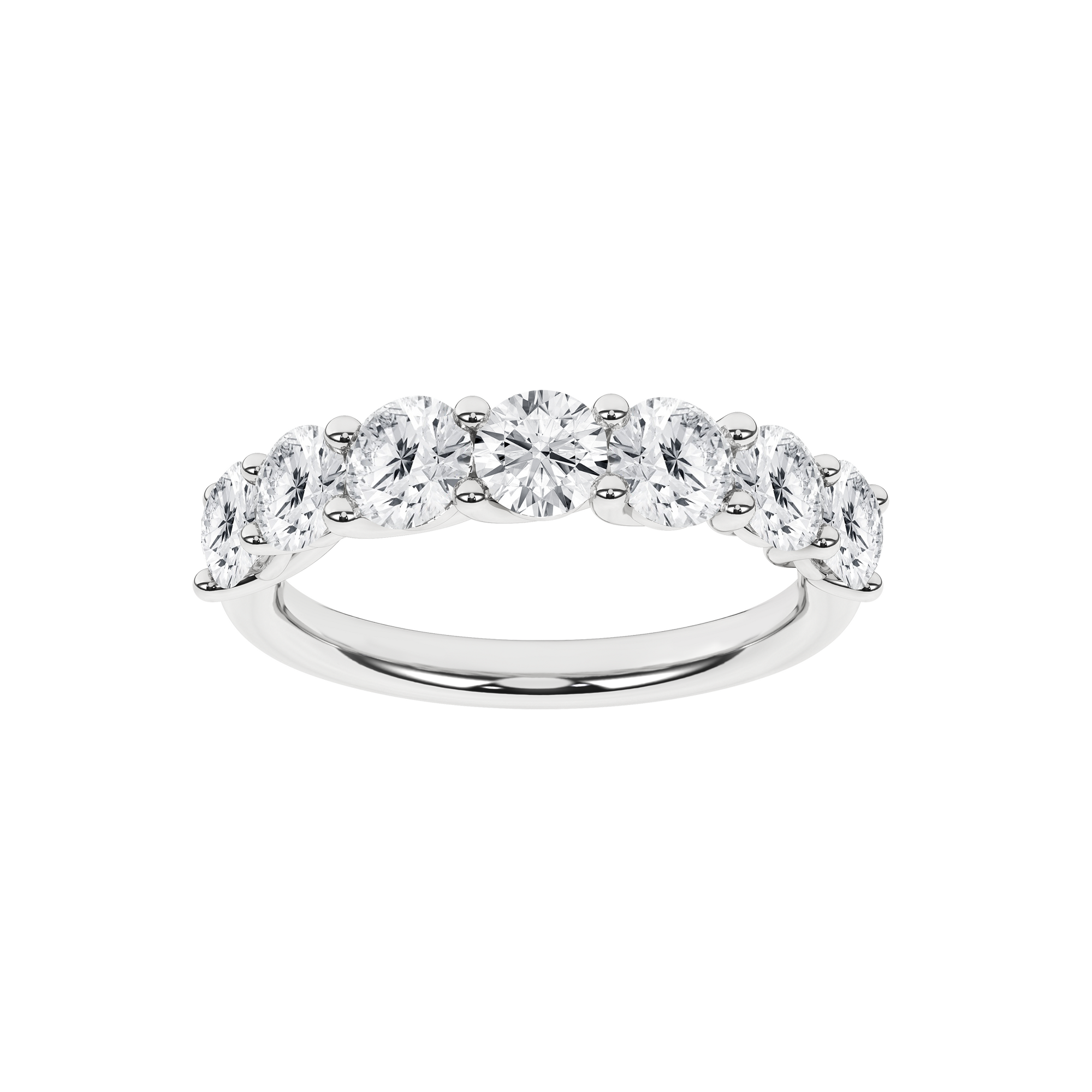 7-Stone Anniversary Band (Round)
