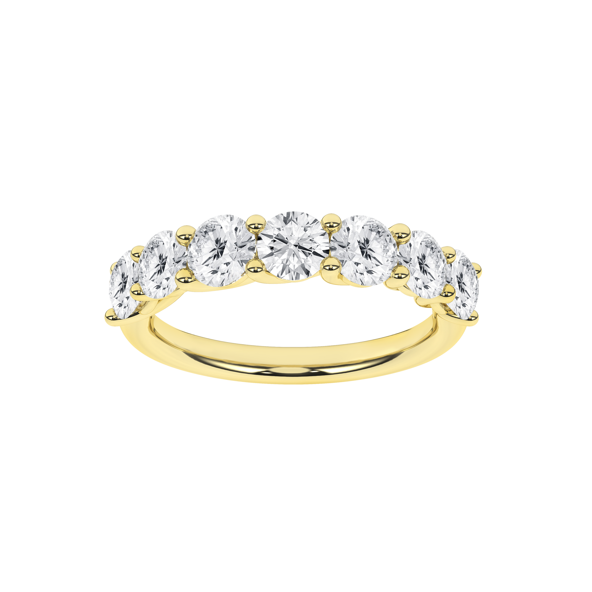 7-Stone Anniversary Band (Round)