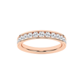 Channel Set Wedding Band (Round)