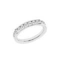 Channel Set Wedding Band (Round)