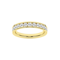 Channel Set Wedding Band (Round)