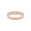 Channel Set Wedding Band (Round)