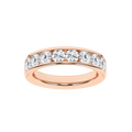 Channel Set Wedding Band (Round)