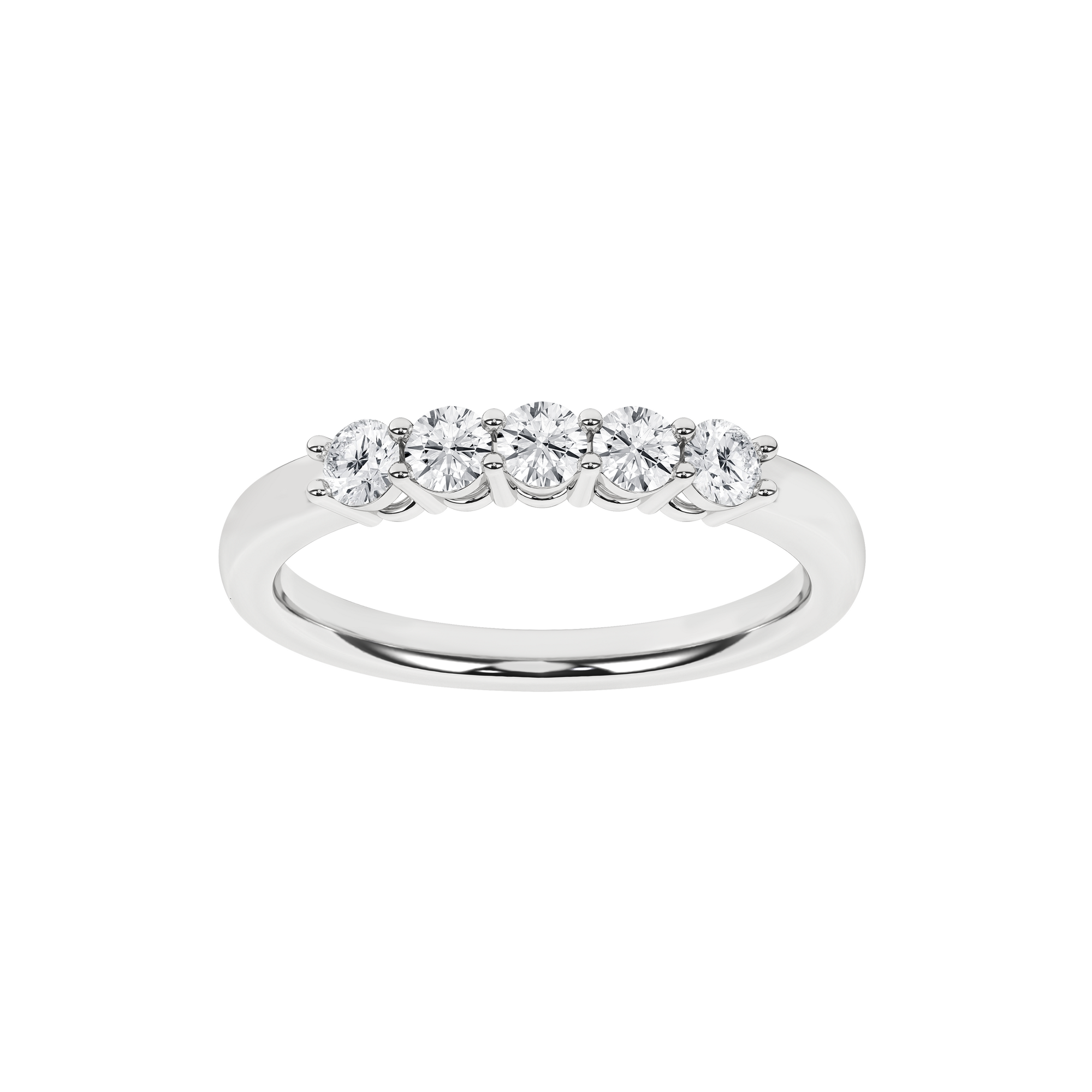 5-Stone Band (Round)