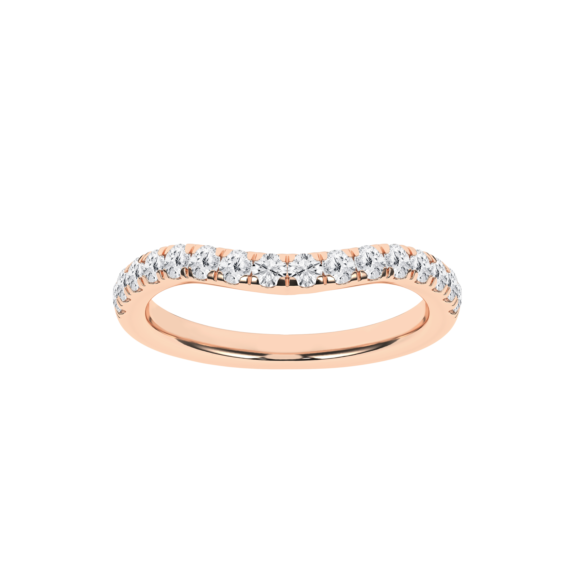 Contour Wedding Band (Round)