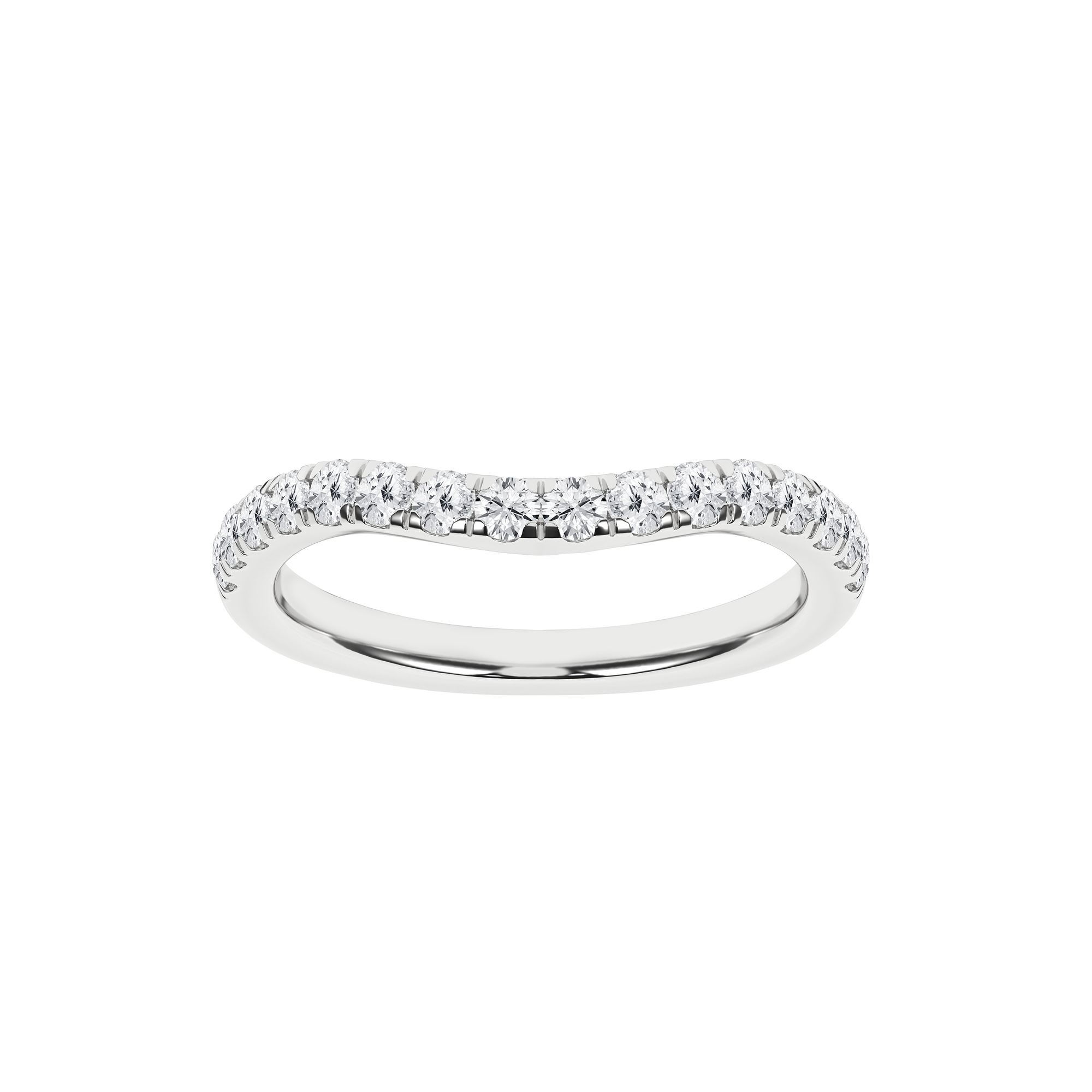 Contour Wedding Band (Round)