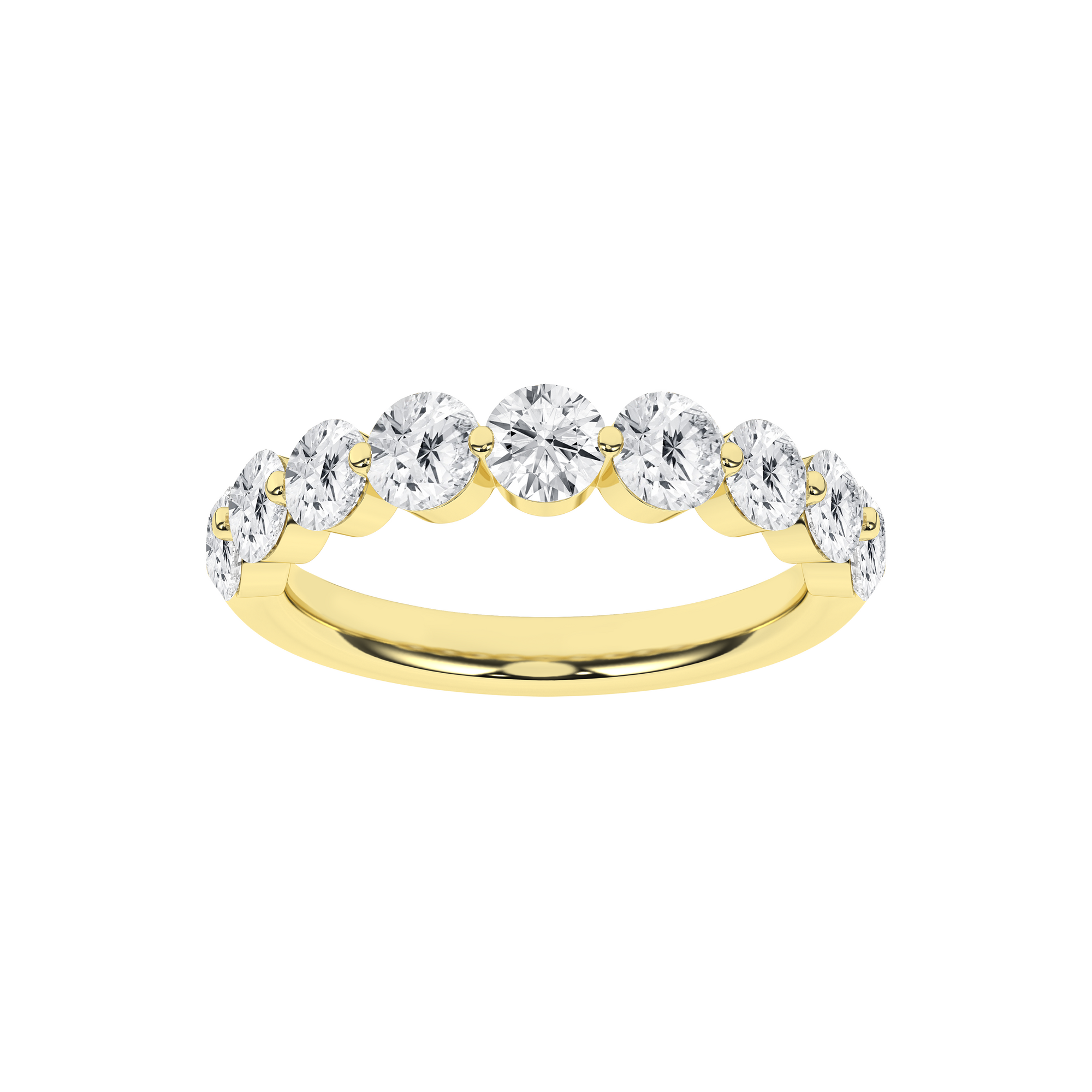 Evoke Fiora 14K Yellow Gold lab grown diamond Band