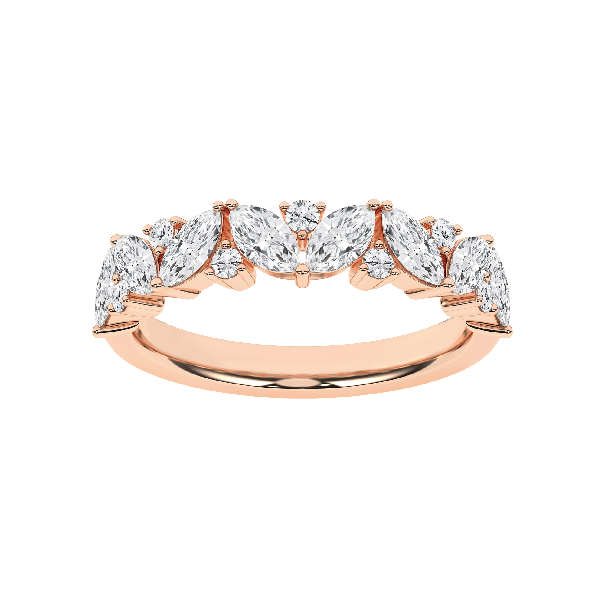 Marquise Fashion Band (Marquise, Round)