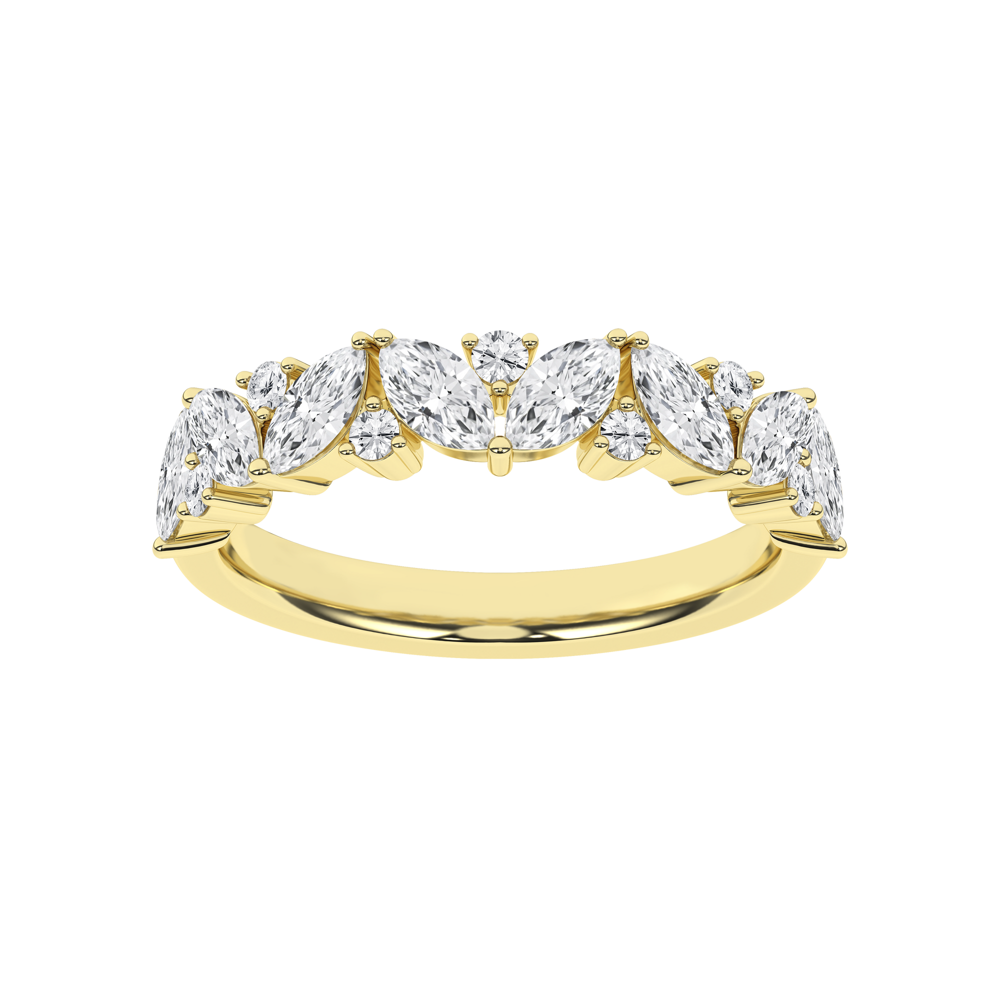 Marquise Fashion Band (Marquise, Round)